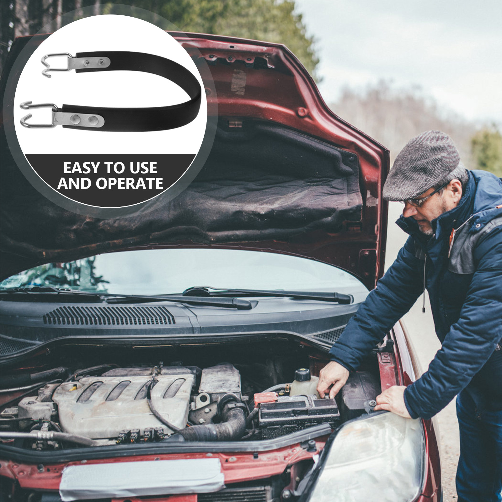 Outdoor Camping Tools - Lifting Heavy Duty Car Battery Rv