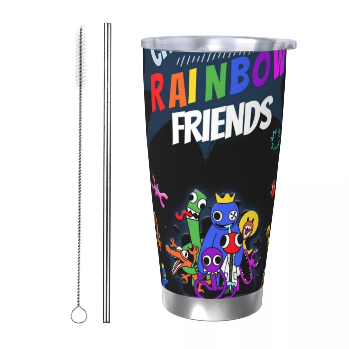 Vacuum Insulated Flask - R-Rainbow-Friends 20oz Stainless Steel Insulated Thermal
