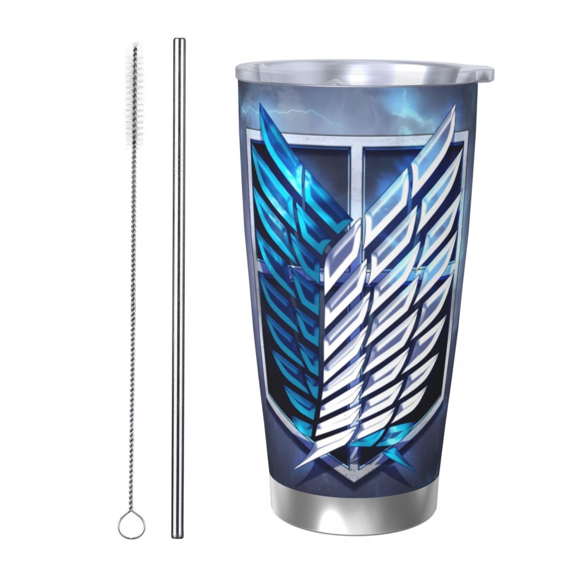 Vacuum Insulated Flask - Attack On Titan 20oz Stainless Steel