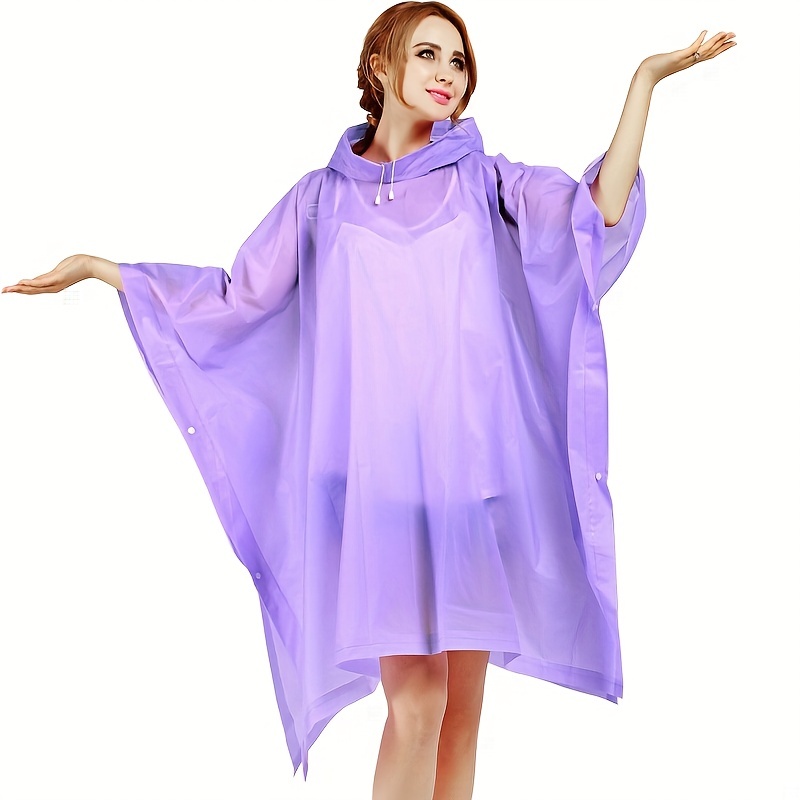 Rain Ponchos For Adults Pouch  - đánh giá và giá Camping Rain Poncho