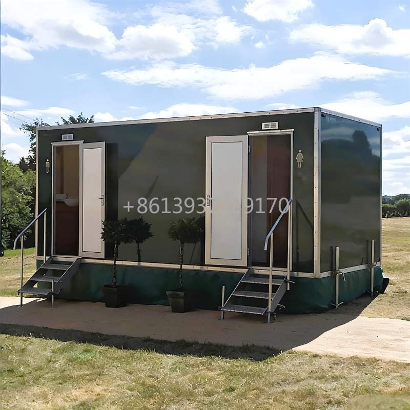 Mobile Toilet Trailer with Bas - đánh giá và giá Portable Camp Toilet