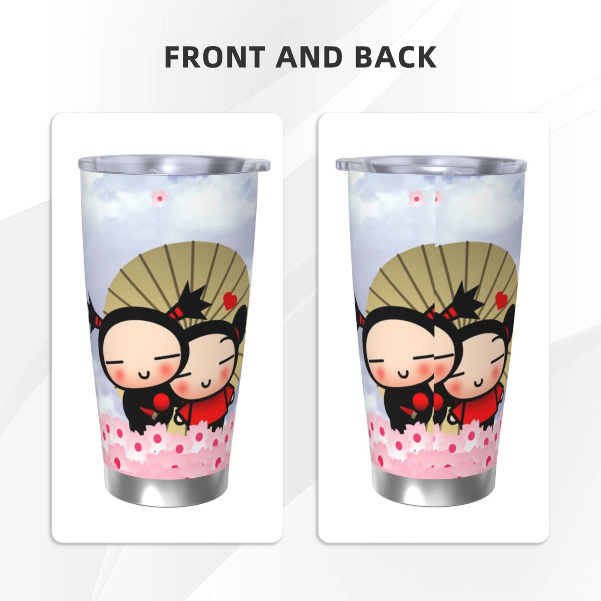 Cute Cartoon Pucca 20oz Stainl - đánh giá và giá Vacuum Insulated Flask