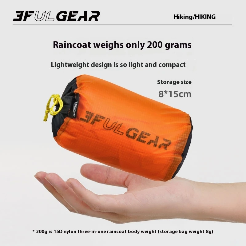 3F UL GEAR Ultralight Hiking R - đánh giá và giá Camping Rain Poncho