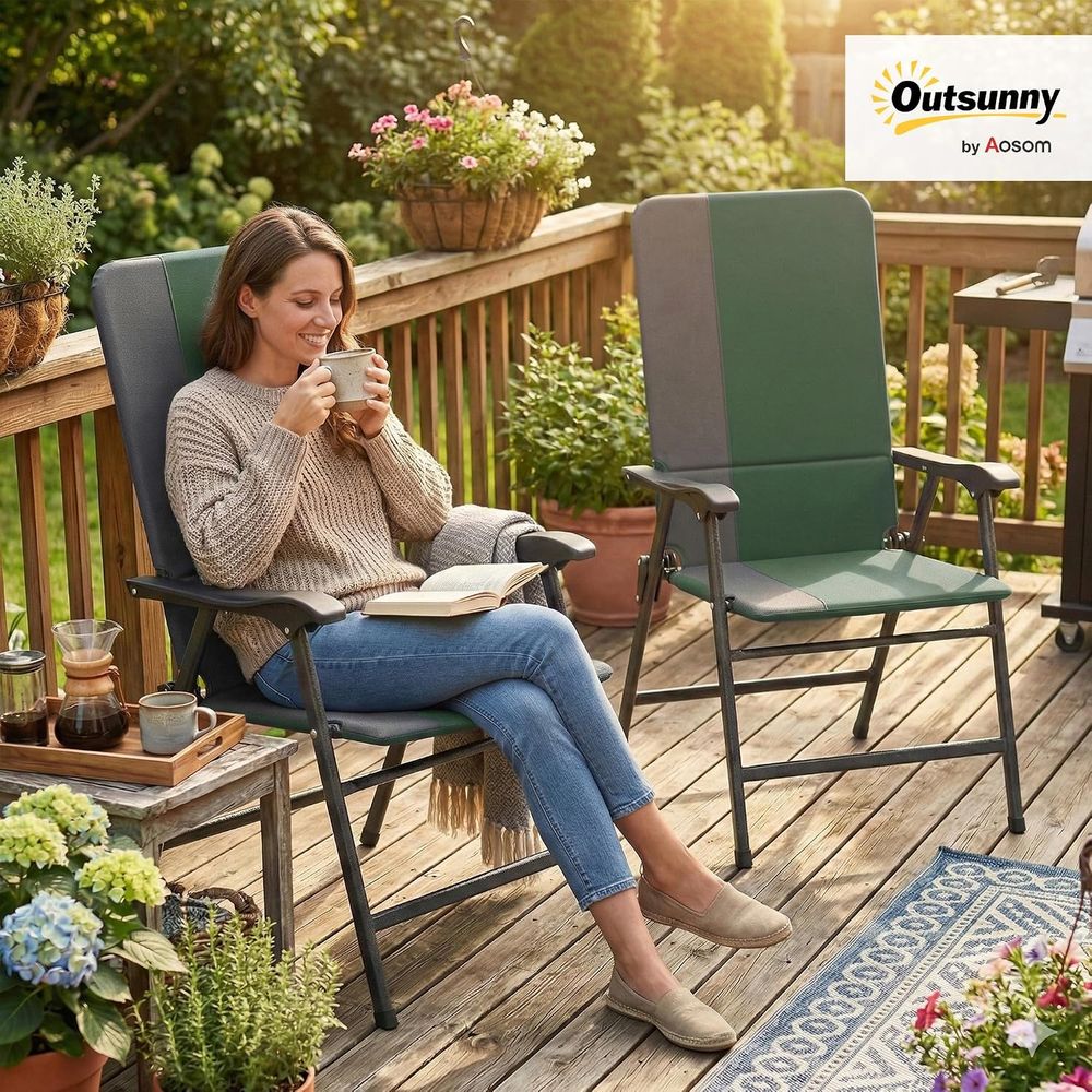 Padded High Back Armrests Outd - đánh giá và giá Outdoor Camping High Chair