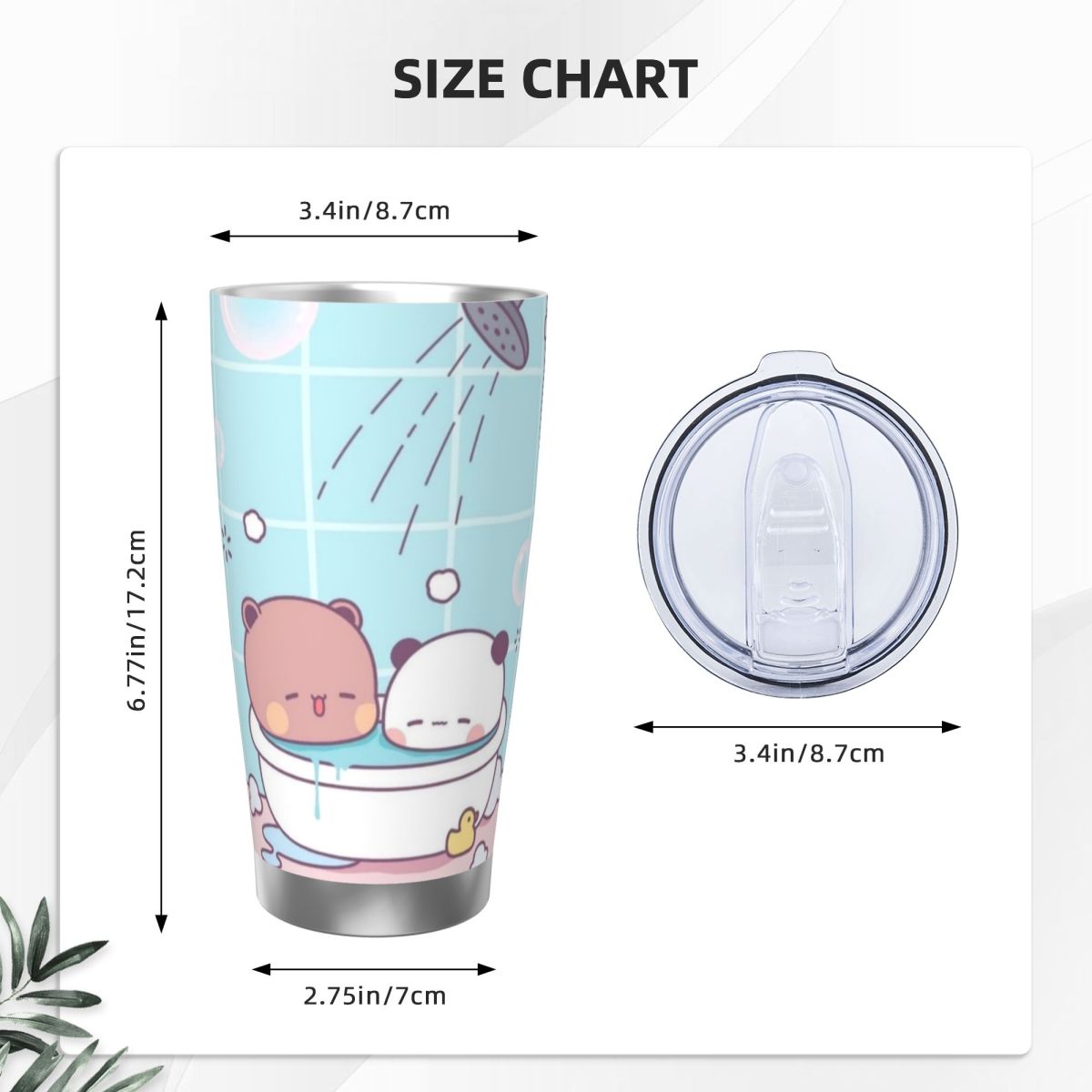 Panda Bear Hug Bubu Dudu 20oz  - đánh giá và giá Vacuum Insulated Flask