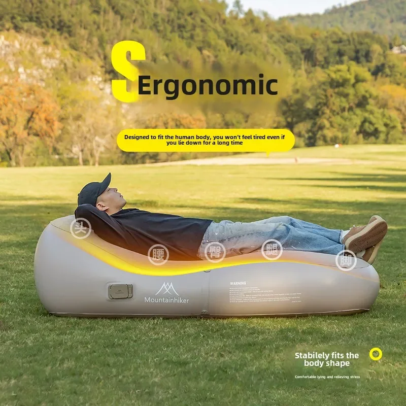 MOUNTAINHIKER 180x75x58CM Upgr - đánh giá và giá Outdoor Camping Mattress