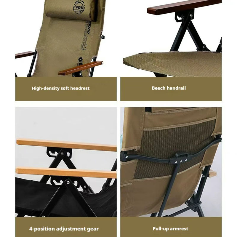 Folding High Back Beach Campin - đánh giá và giá Outdoor Camping High Chair