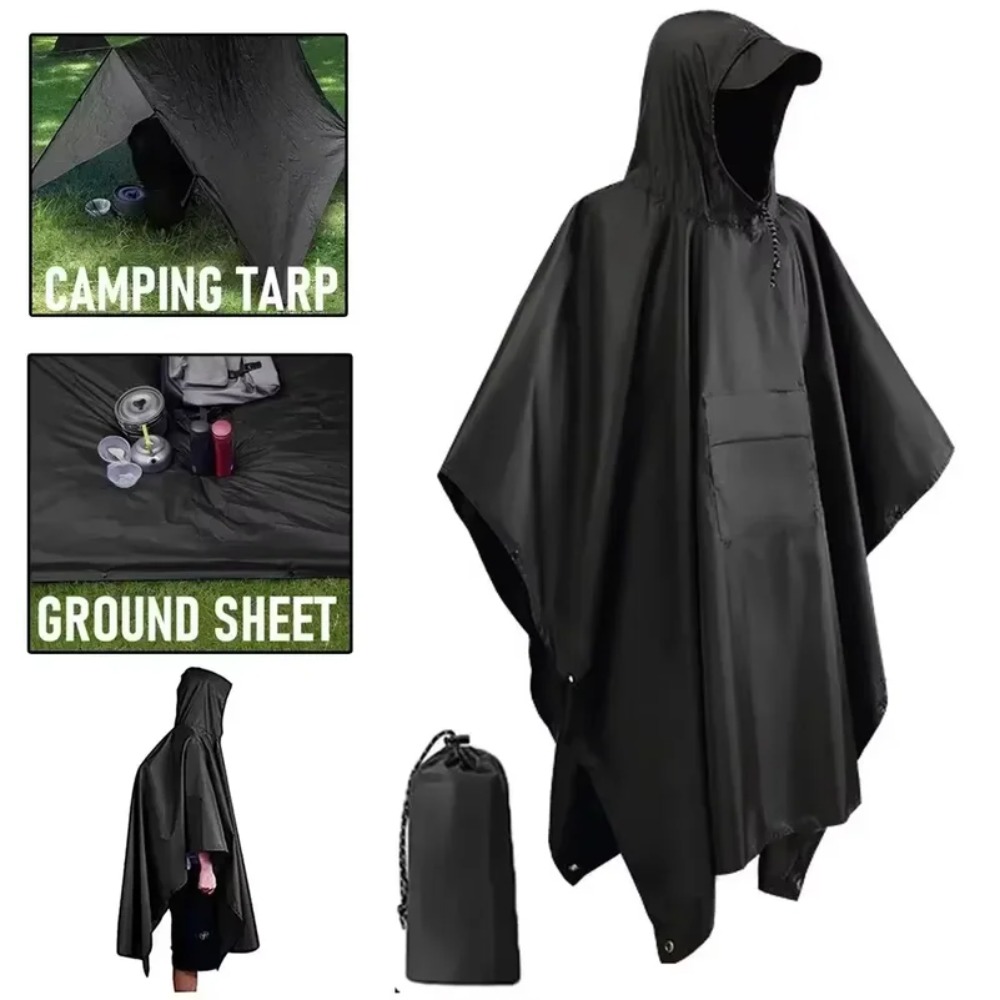 Outdoor Multifunctional 3 In 1 - đánh giá và giá Camping Rain Poncho