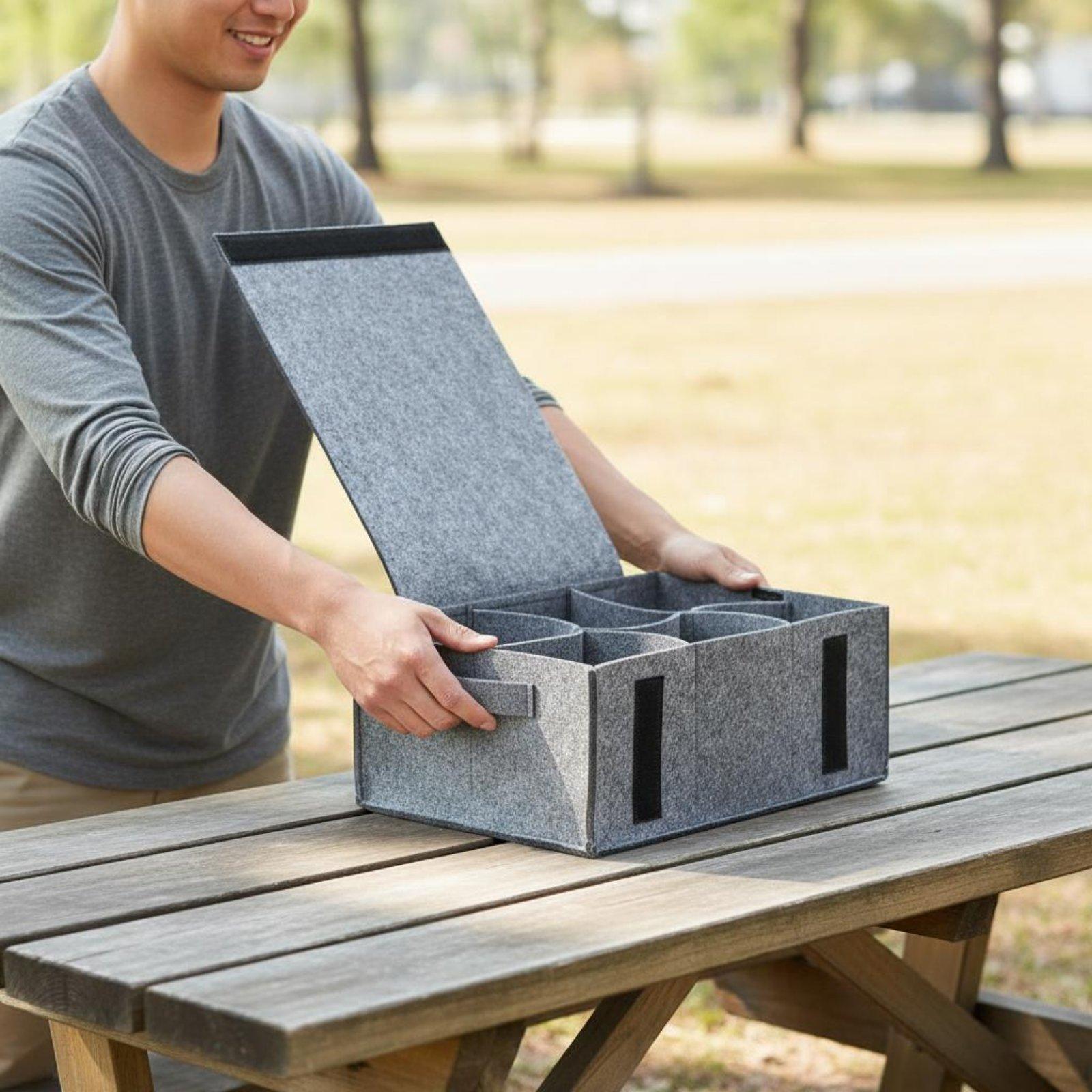 Household Felt Storage Pouch P - đánh giá và giá Outdoor Camping Kitchen