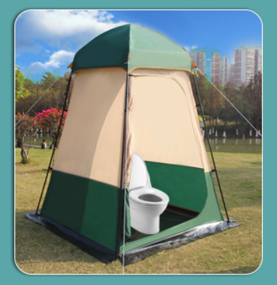 Large Size Oxford Fabric Four- - đánh giá và giá Portable Camp Toilet