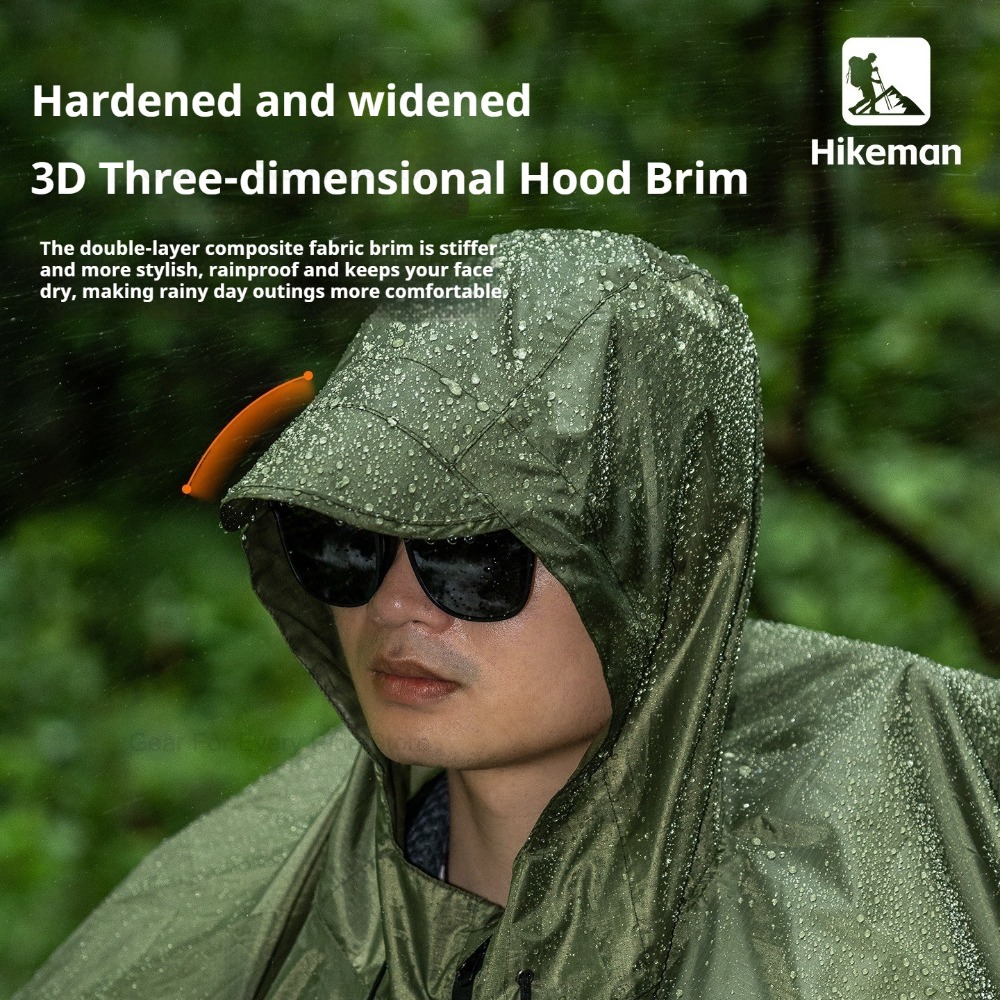 Ultralight Zipper Raincoat 210 - đánh giá và giá Camping Rain Poncho