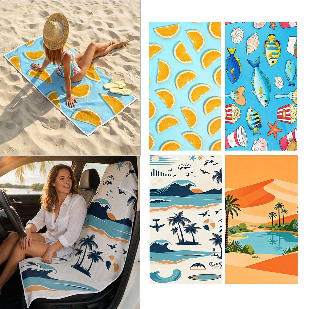 2‑in‑1 Beach Towel Car Seat Co - đánh giá và giá Outdoor Camping Mattress