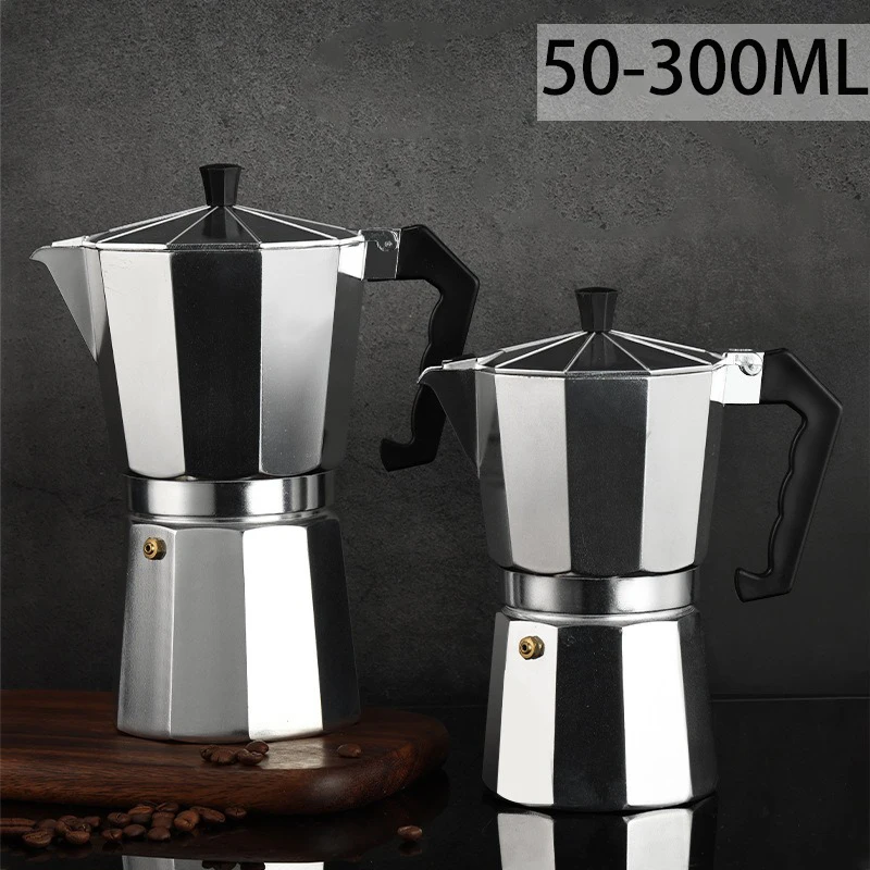 Multi-Size Aluminum Moka Pot C - đánh giá và giá Camp Percolator Coffee