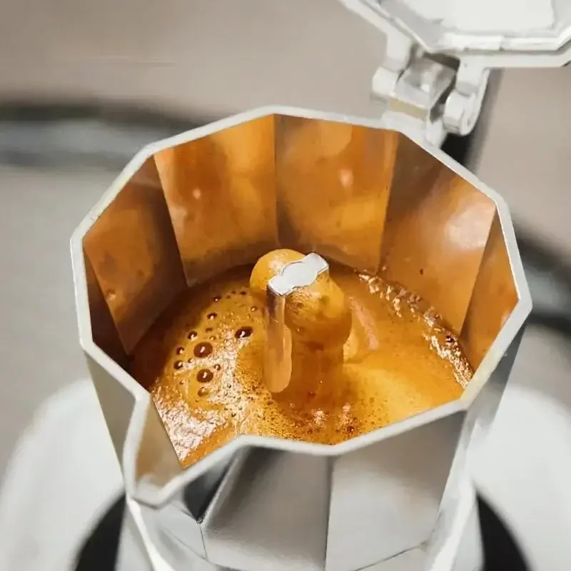 Multi-Size Aluminum Moka Pot C - đánh giá và giá Camp Percolator Coffee