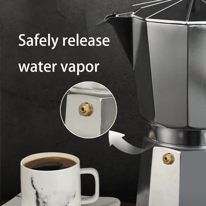 Multi-Size Aluminum Moka Pot C - đánh giá và giá Camp Percolator Coffee