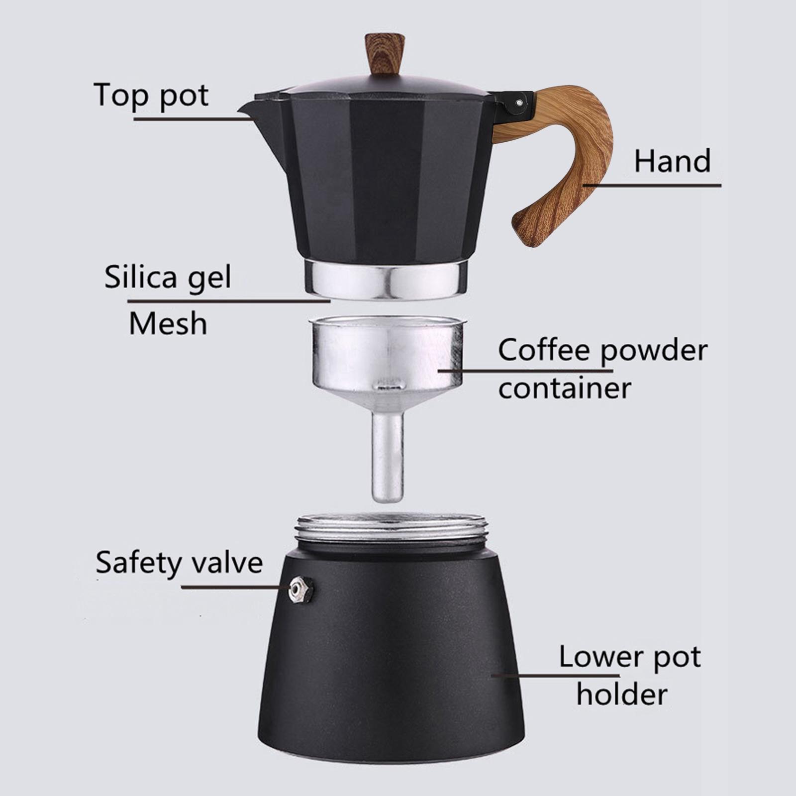 Aluminum Coffee Maker Coffee B - đánh giá và giá Camp Percolator Coffee