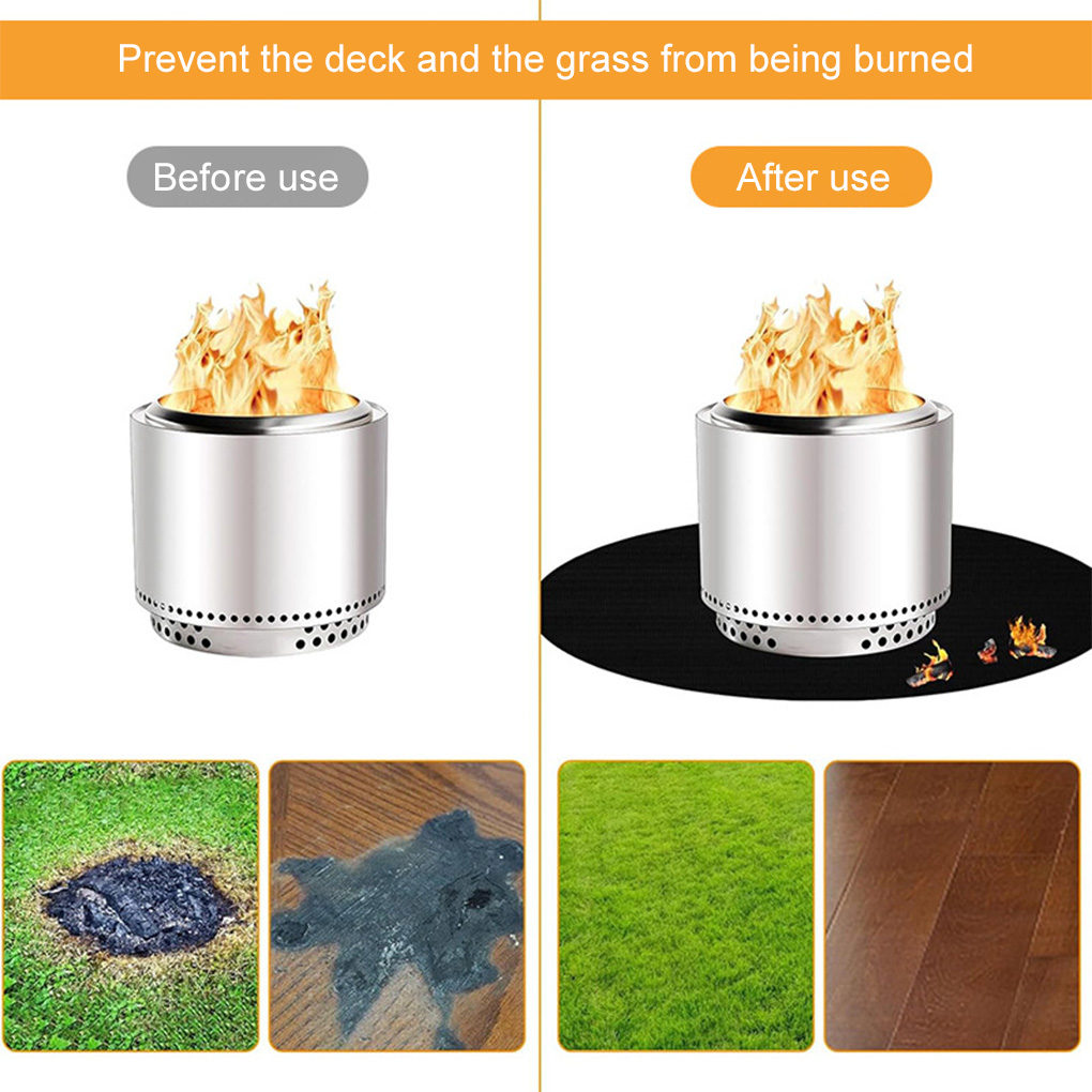 Fireproof mat double-sided bla - đánh giá và giá Outdoor Camping Kitchen