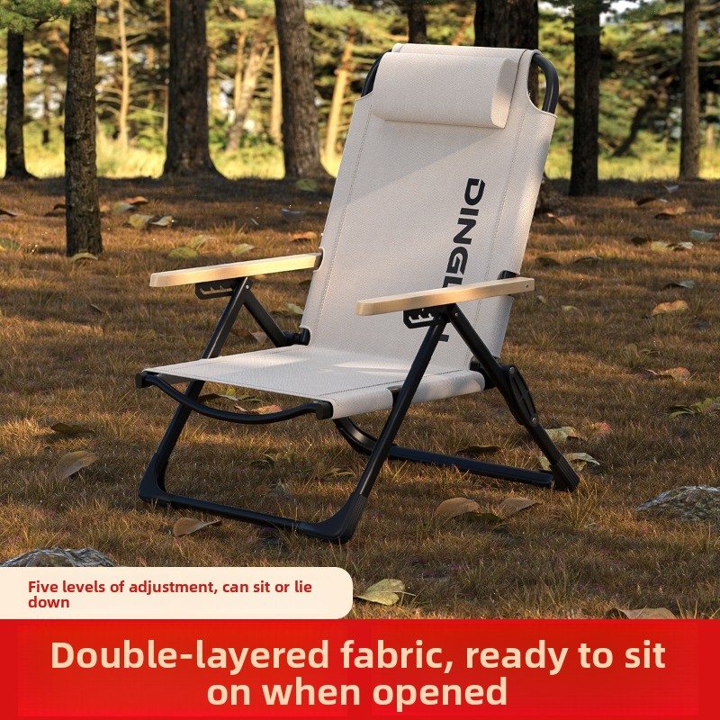 Outdoor High Back Folding Recl - đánh giá và giá Outdoor Camping High Chair