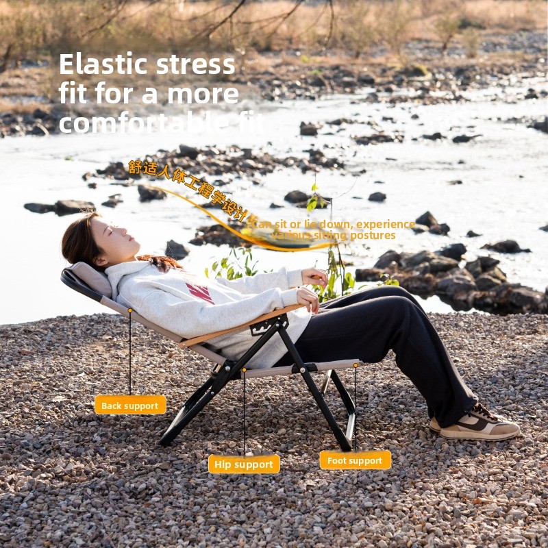 Outdoor High Back Folding Recl - đánh giá và giá Outdoor Camping High Chair