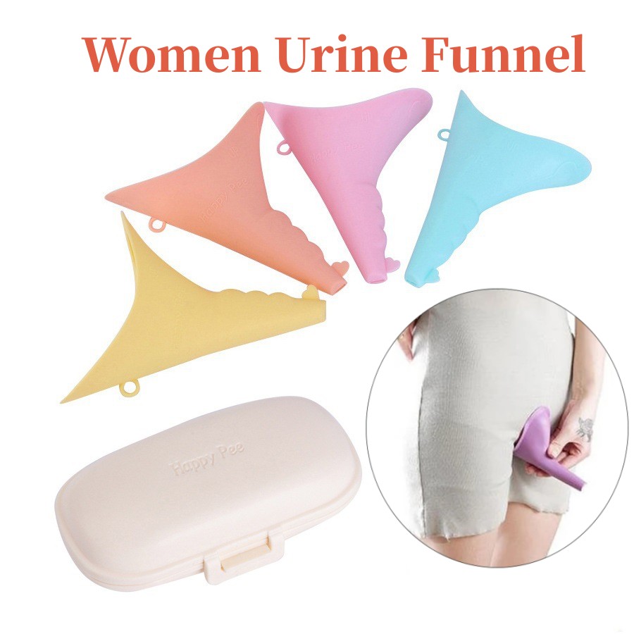 Silicone Women Urinal Outdoor  - đánh giá và giá Outdoor Camping Urinal