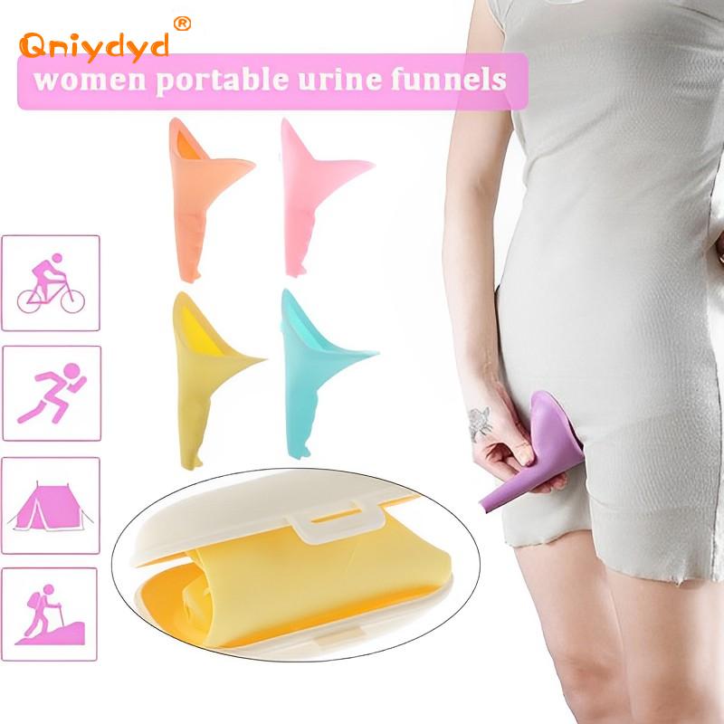 Silicone Women Urinal Outdoor  - đánh giá và giá Outdoor Camping Urinal
