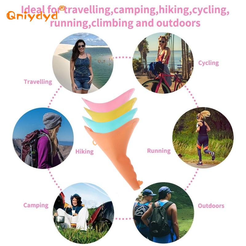 Silicone Women Urinal Outdoor  - đánh giá và giá Outdoor Camping Urinal