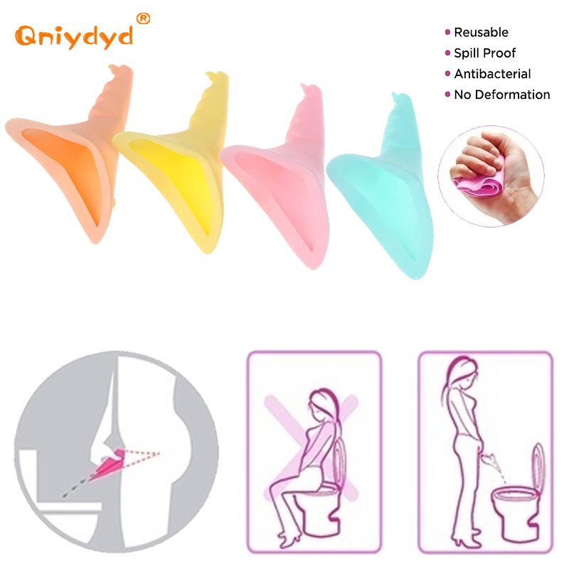 Silicone Women Urinal Outdoor  - đánh giá và giá Outdoor Camping Urinal