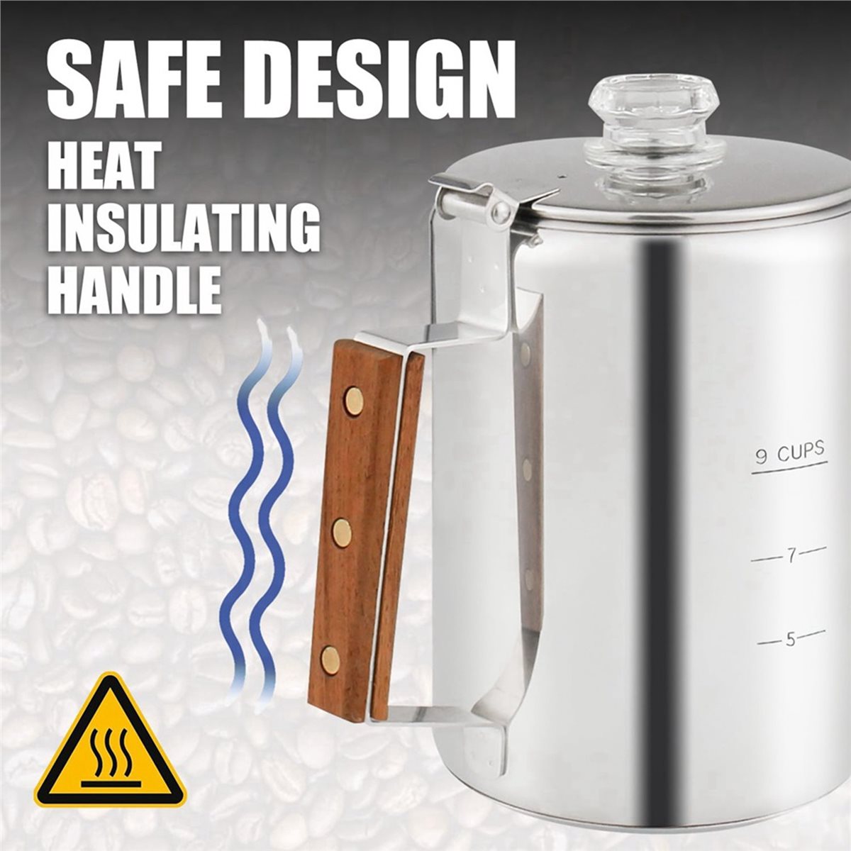 Compatible Coffee Percolators  - đánh giá và giá Camp Percolator Coffee