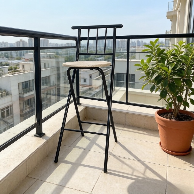 Outdoor Folding Backrest High  - đánh giá và giá Outdoor Camping High Chair