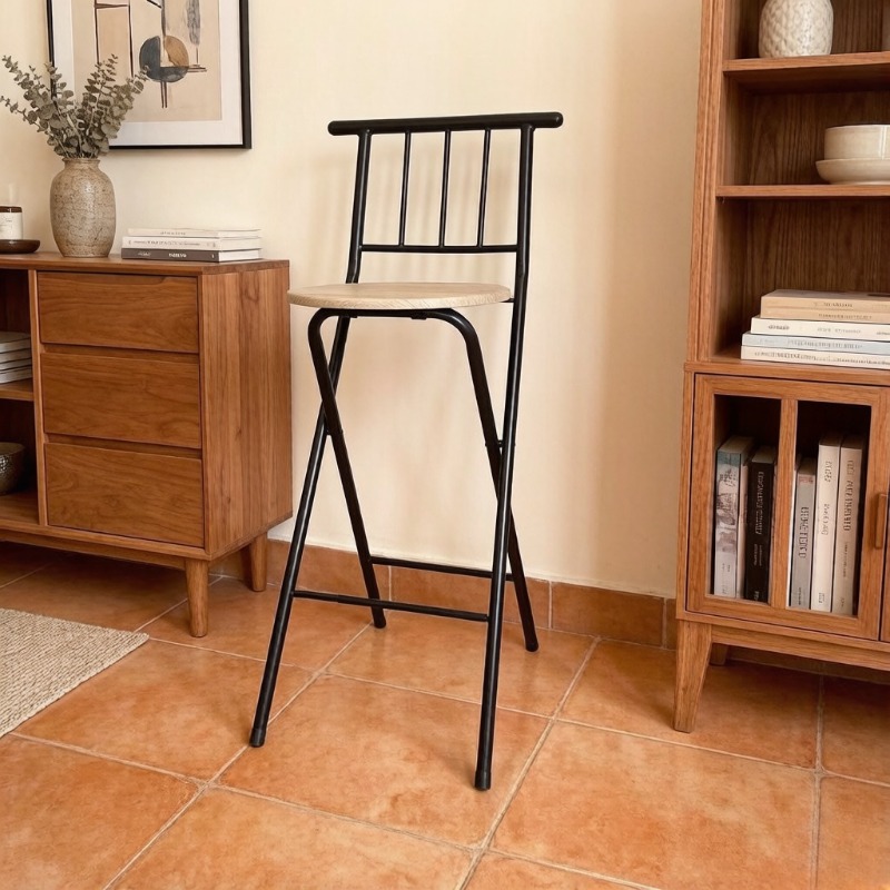 Outdoor Folding Backrest High  - đánh giá và giá Outdoor Camping High Chair