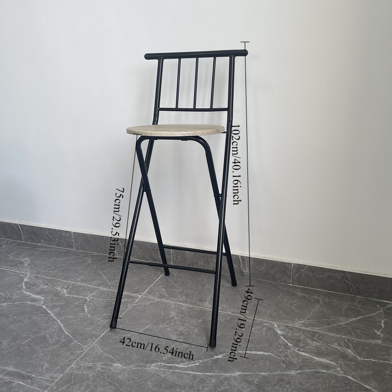 Outdoor Folding Backrest High  - đánh giá và giá Outdoor Camping High Chair
