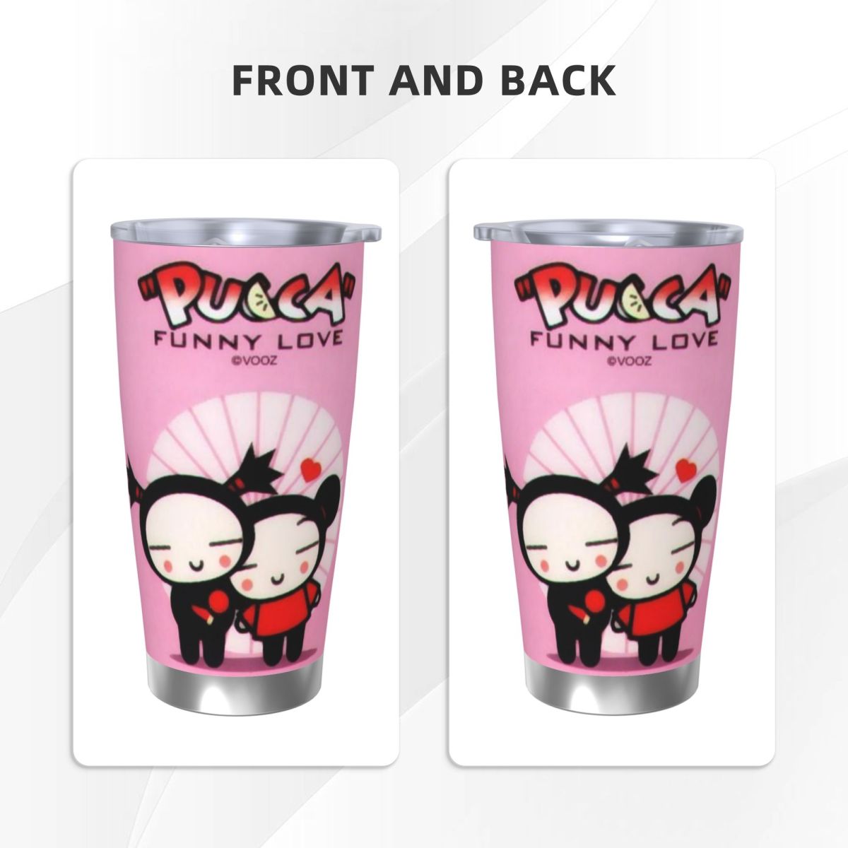 Cute Cartoon Pucca 20oz Stainl - đánh giá và giá Vacuum Insulated Flask