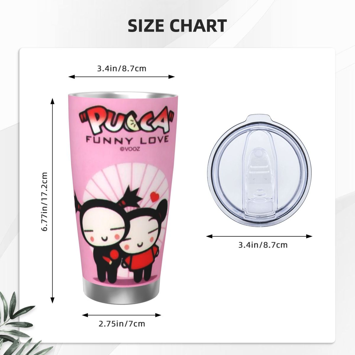 Cute Cartoon Pucca 20oz Stainl - đánh giá và giá Vacuum Insulated Flask