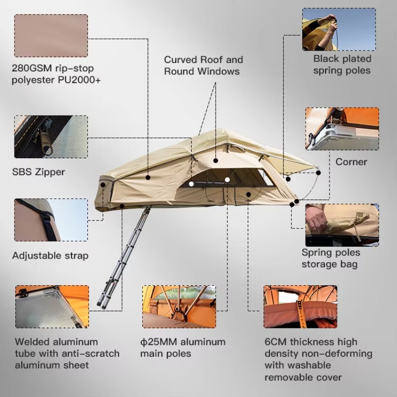 Hot Sale Camping Equipment Sof - đánh giá và giá Outdoor Camping Tents For Sale