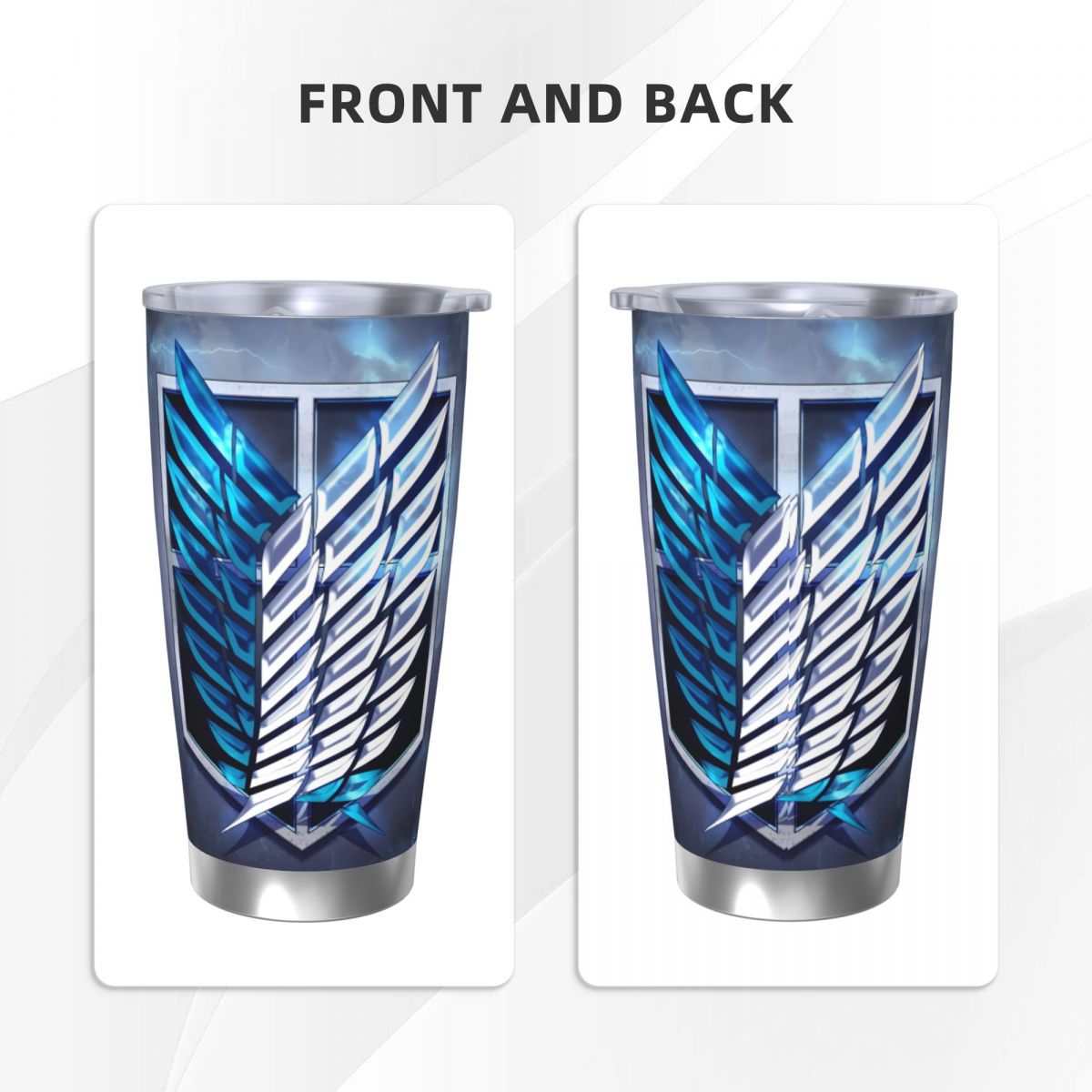 Attack On Titan 20oz Stainless - đánh giá và giá Vacuum Insulated Flask