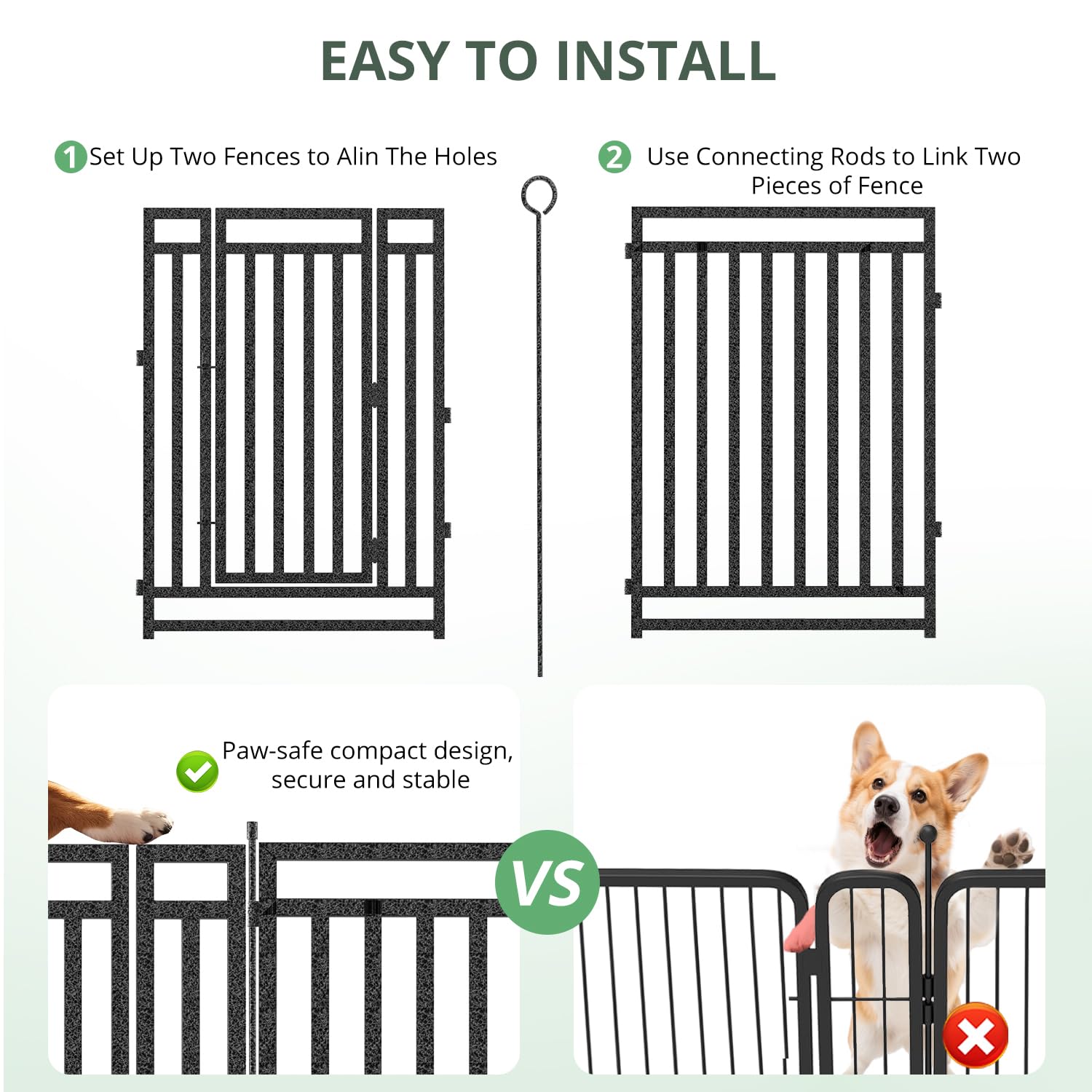 Thickened Outdoor Dog Fence 40 - đánh giá và giá Outdoor Camping Dog Fence