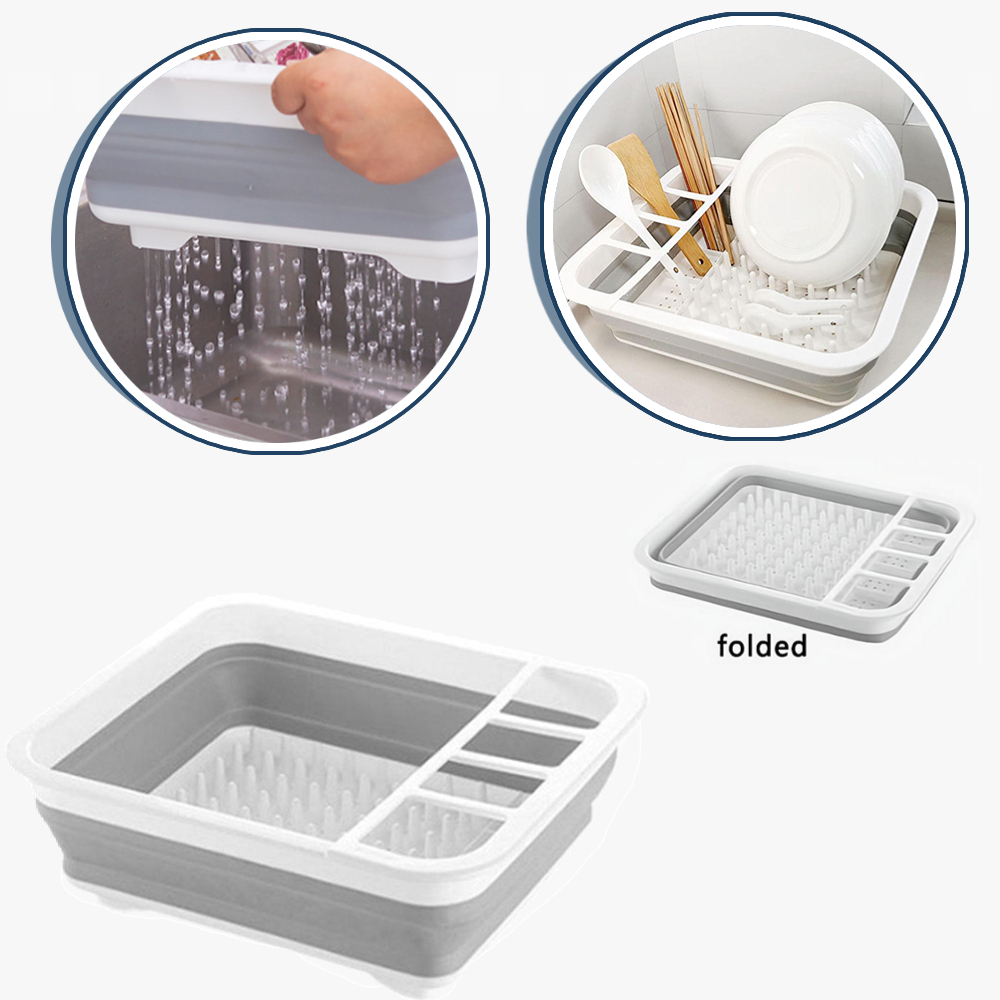 Foldable Dish Drainer Bowl Rac - đánh giá và giá Outdoor Camping Sink
