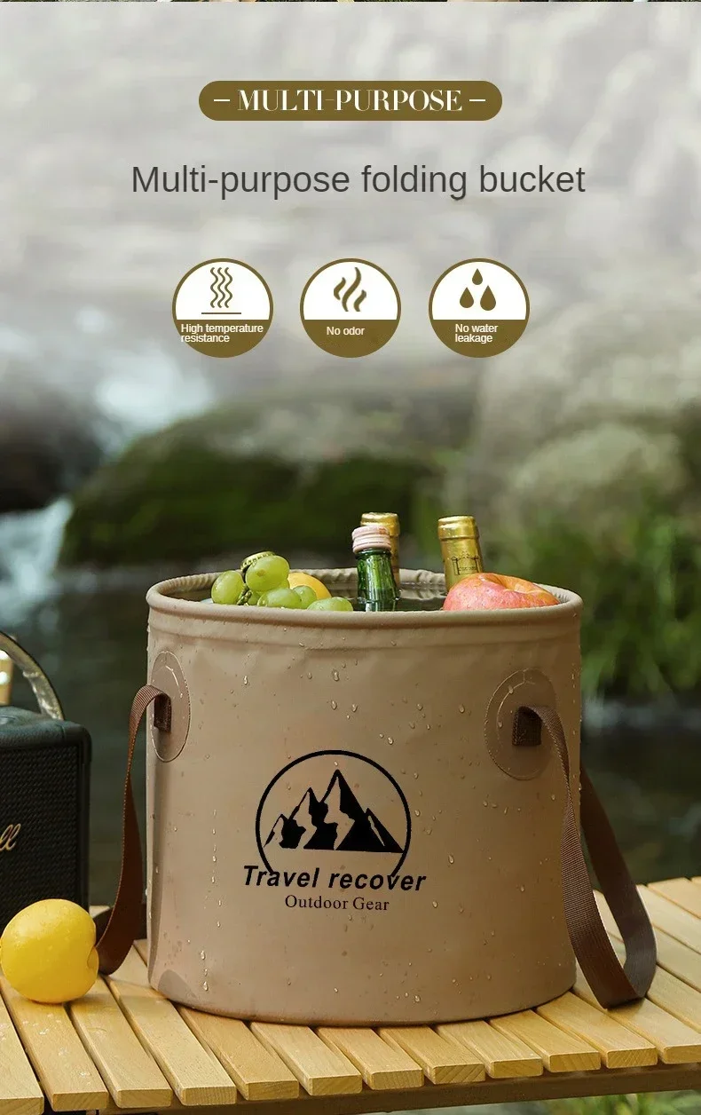20L Car Folding Bucket Waterpr - đánh giá và giá Outdoor Camping Sink
