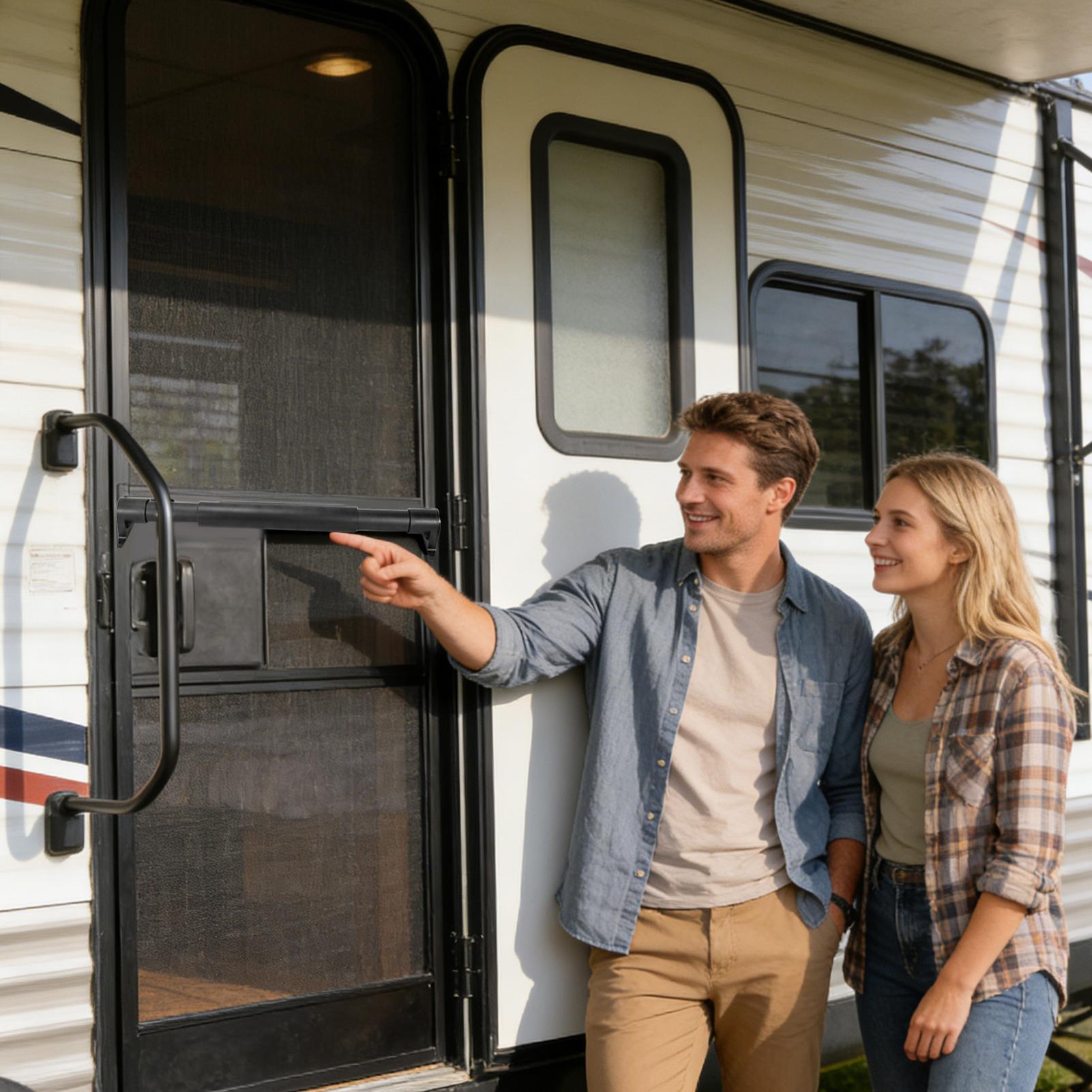 RV Screen Door Handle Adjustab - đánh giá và giá Outdoor Camping Rental