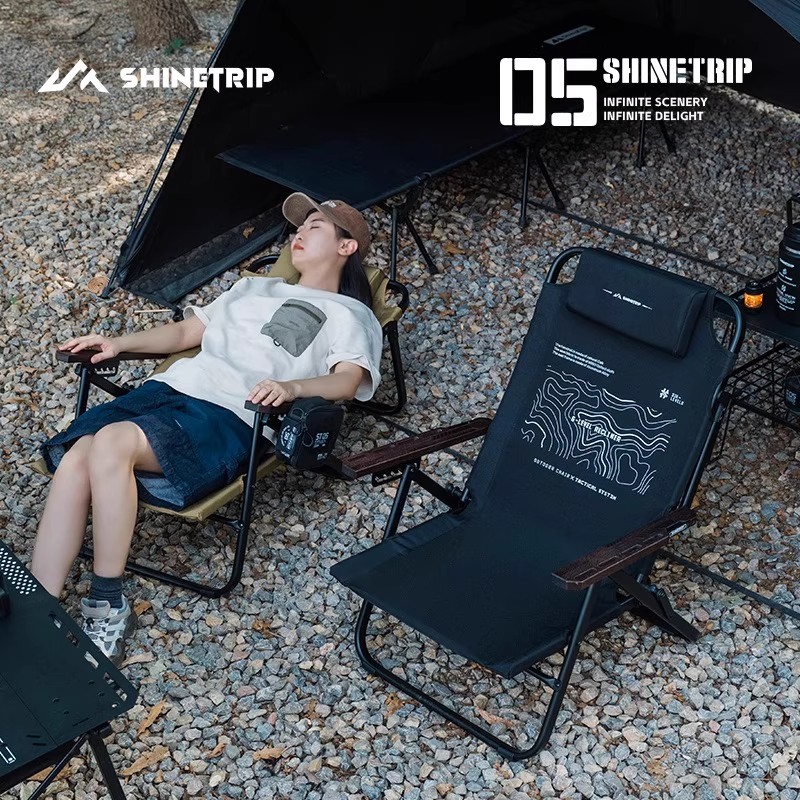 ShineTrip Outdoor Folding Loun - đánh giá và giá Outdoor Camping High Chair