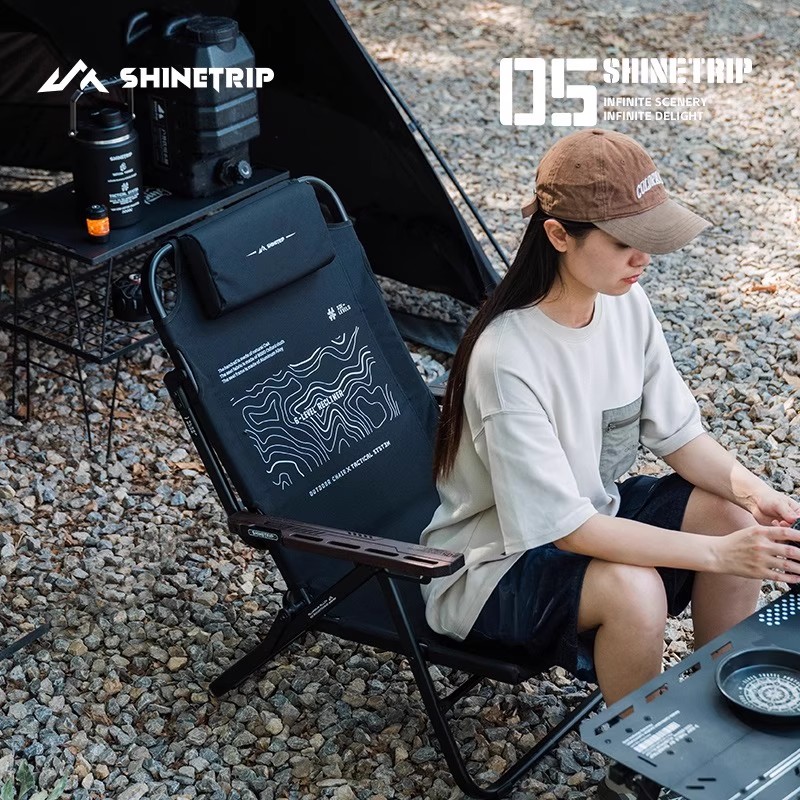 ShineTrip Outdoor Folding Loun - đánh giá và giá Outdoor Camping High Chair