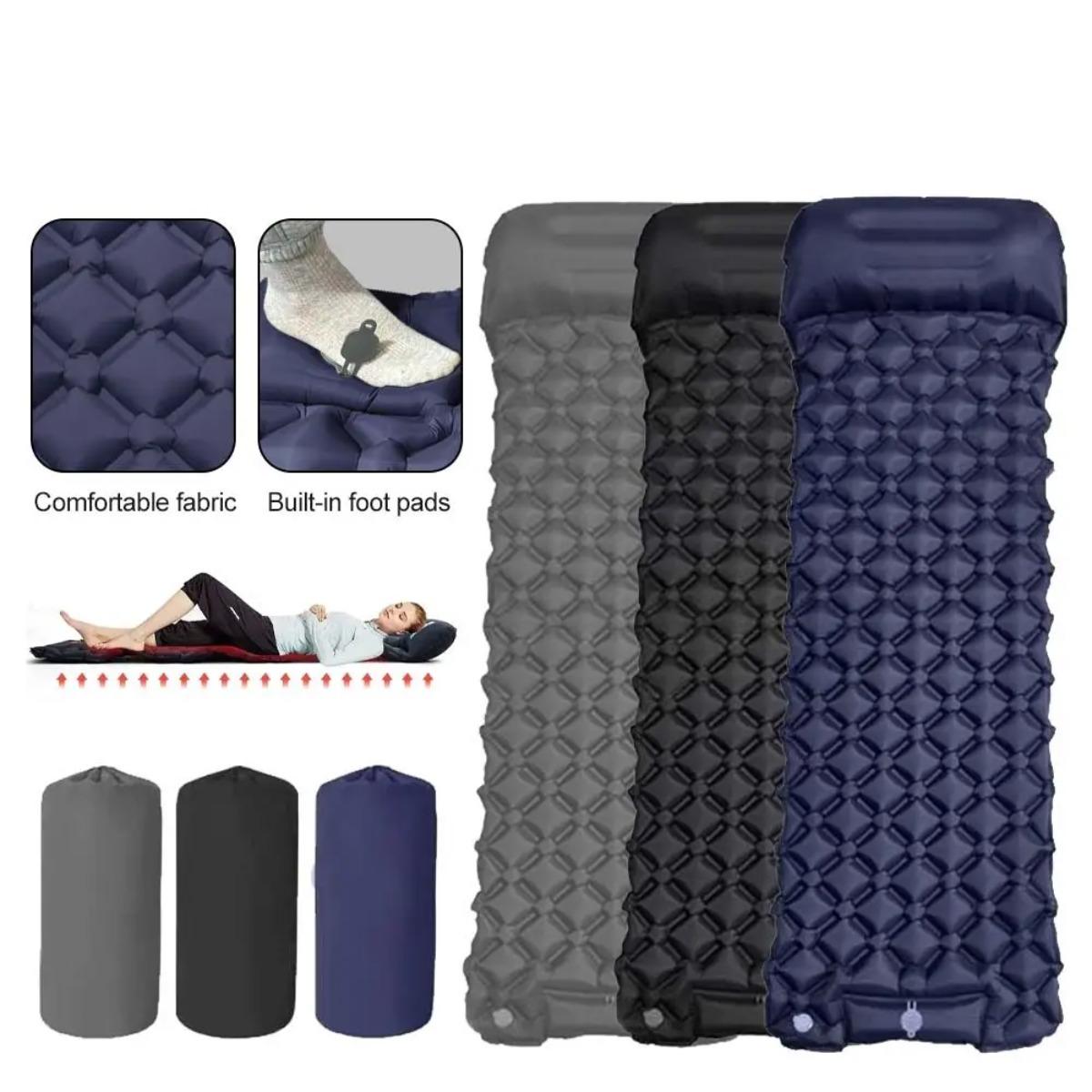 Single & Double Inflatable Air - đánh giá và giá Outdoor Camping Mattress