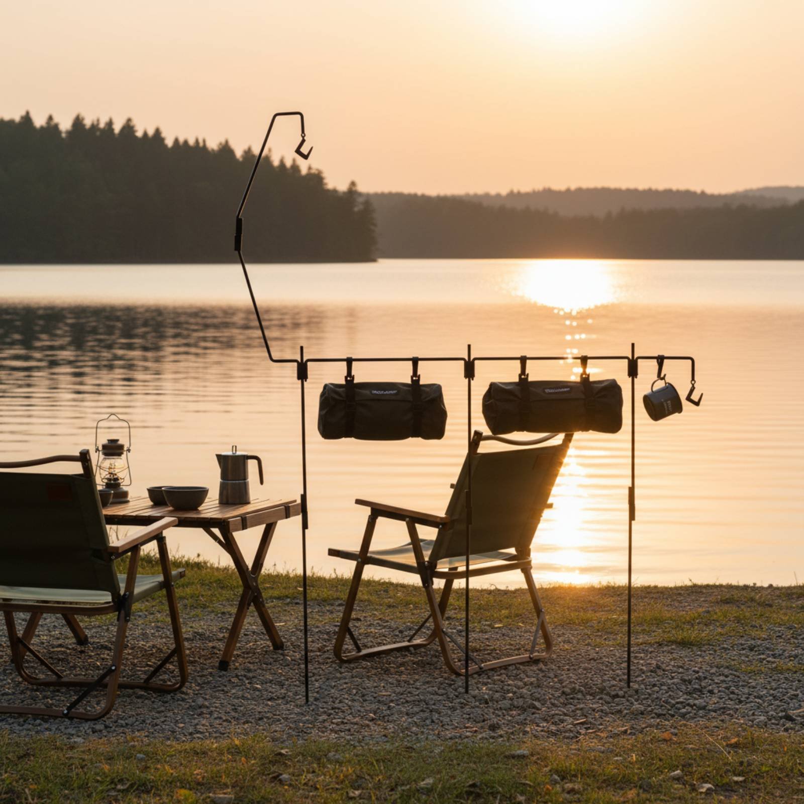 Camping Lantern Stand Easy to  - đánh giá và giá Outdoor Camping Kitchen