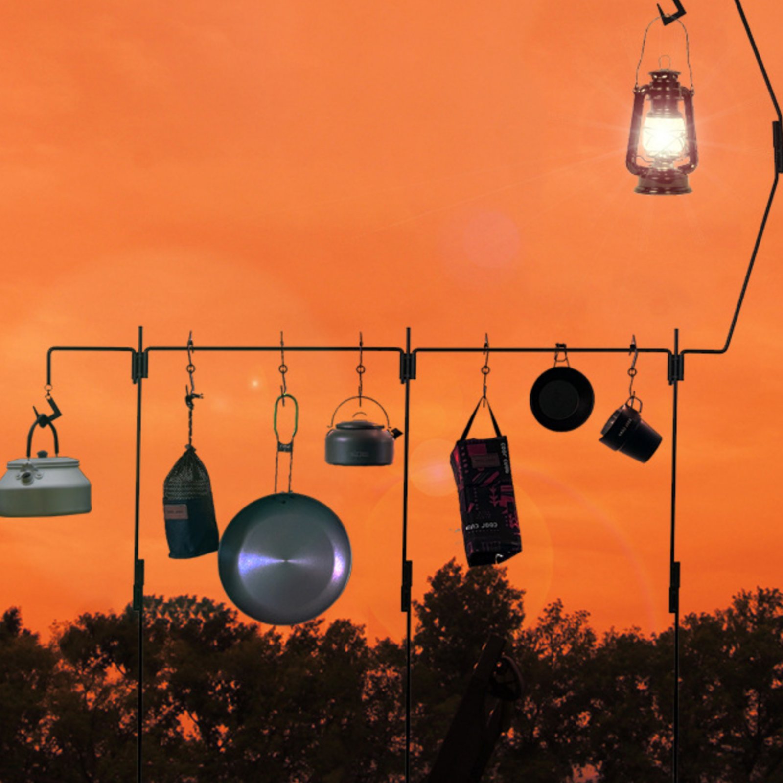 Camping Lantern Stand Easy to  - đánh giá và giá Outdoor Camping Kitchen