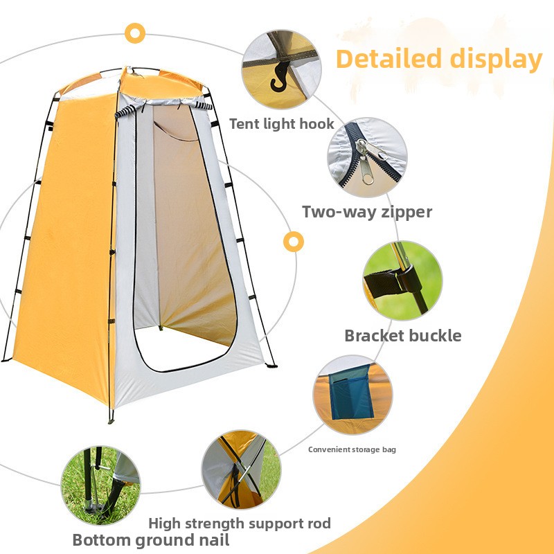 Pop up Privacy Tent Outdoor Sh - đánh giá và giá Portable Camp Toilet