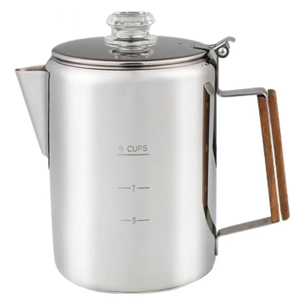 9 Cup Coffee Maker Camping Cof - đánh giá và giá Camp Percolator Coffee