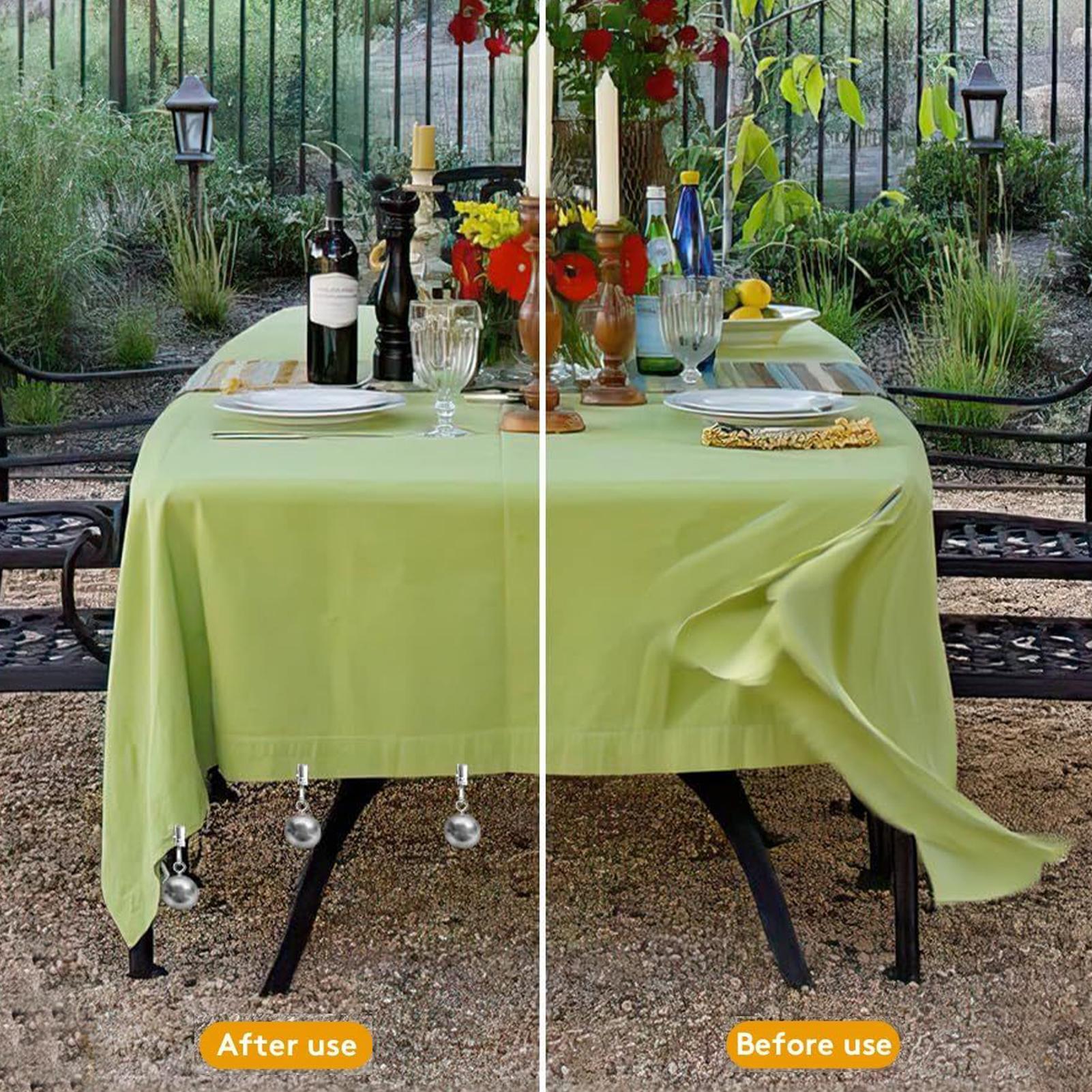 Tablecloth Weights 12 Pieces S - đánh giá và giá Outdoor Camping Kitchen