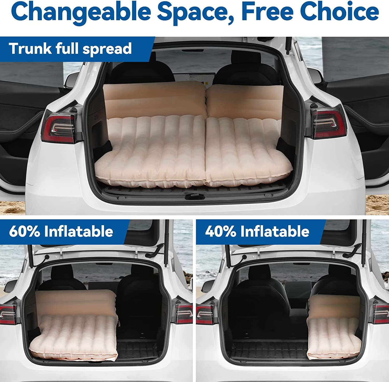 Car Inflatable Bed For Tesla M - đánh giá và giá Outdoor Camping Mattress