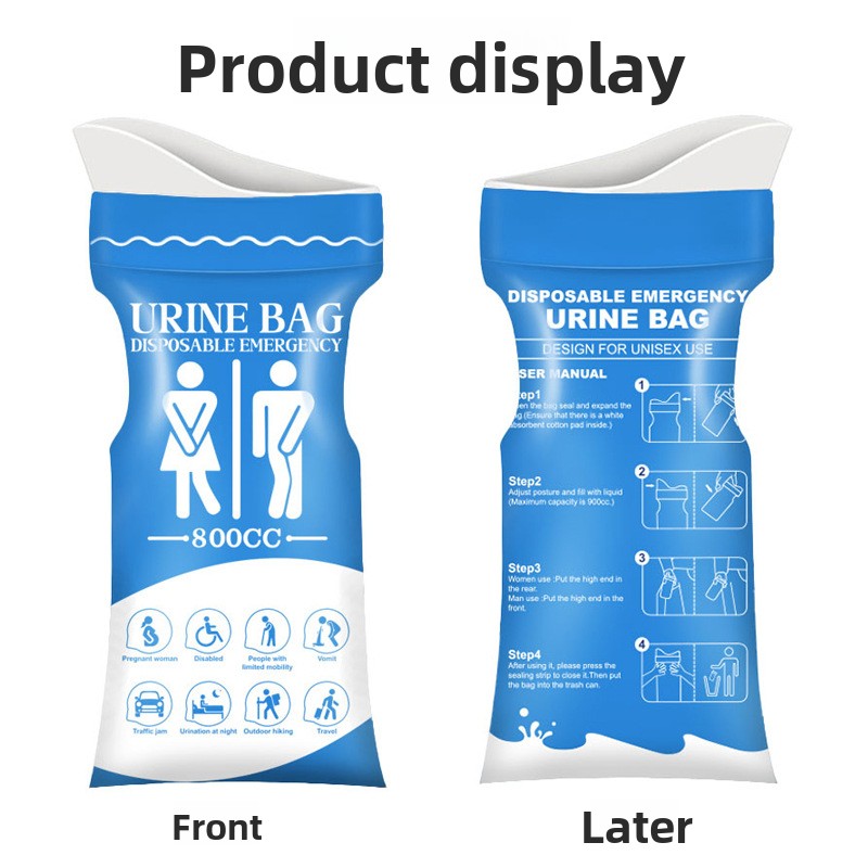 Disposable Emergency Urine Bag - đánh giá và giá Outdoor Camping Urinal