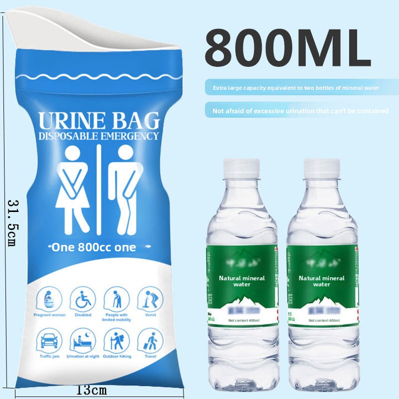 Disposable Emergency Urine Bag - đánh giá và giá Outdoor Camping Urinal
